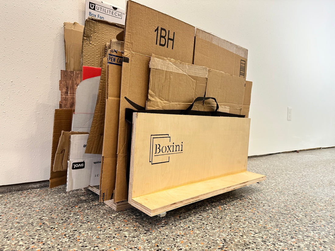 Boxini | Boxini | The Recycling Bin Designed for Cardboard